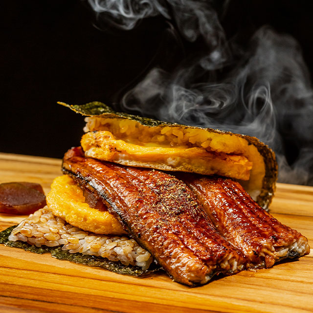 鰻の蒲焼き ダブル玉子