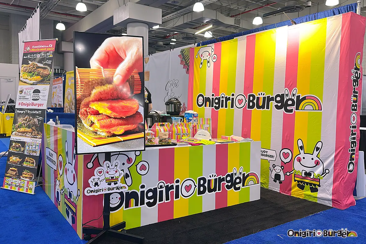 日本のハンバーガー「OnigiriBurger」アメリカ初上陸！NYのFCショーで
